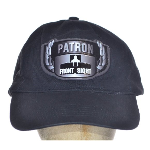 Front Sight Patron Firearm Training Baseball Cap Adjustable Hat Black - Picture 1 of 9